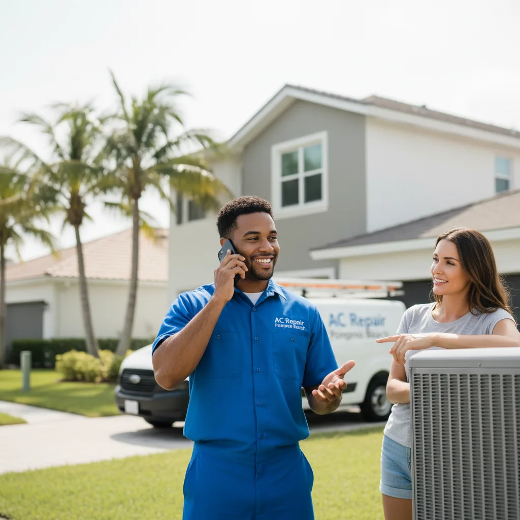 AC Repair Pompano Beach customer support in Pinckney